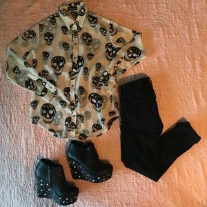 Urban outfitters spiked heels